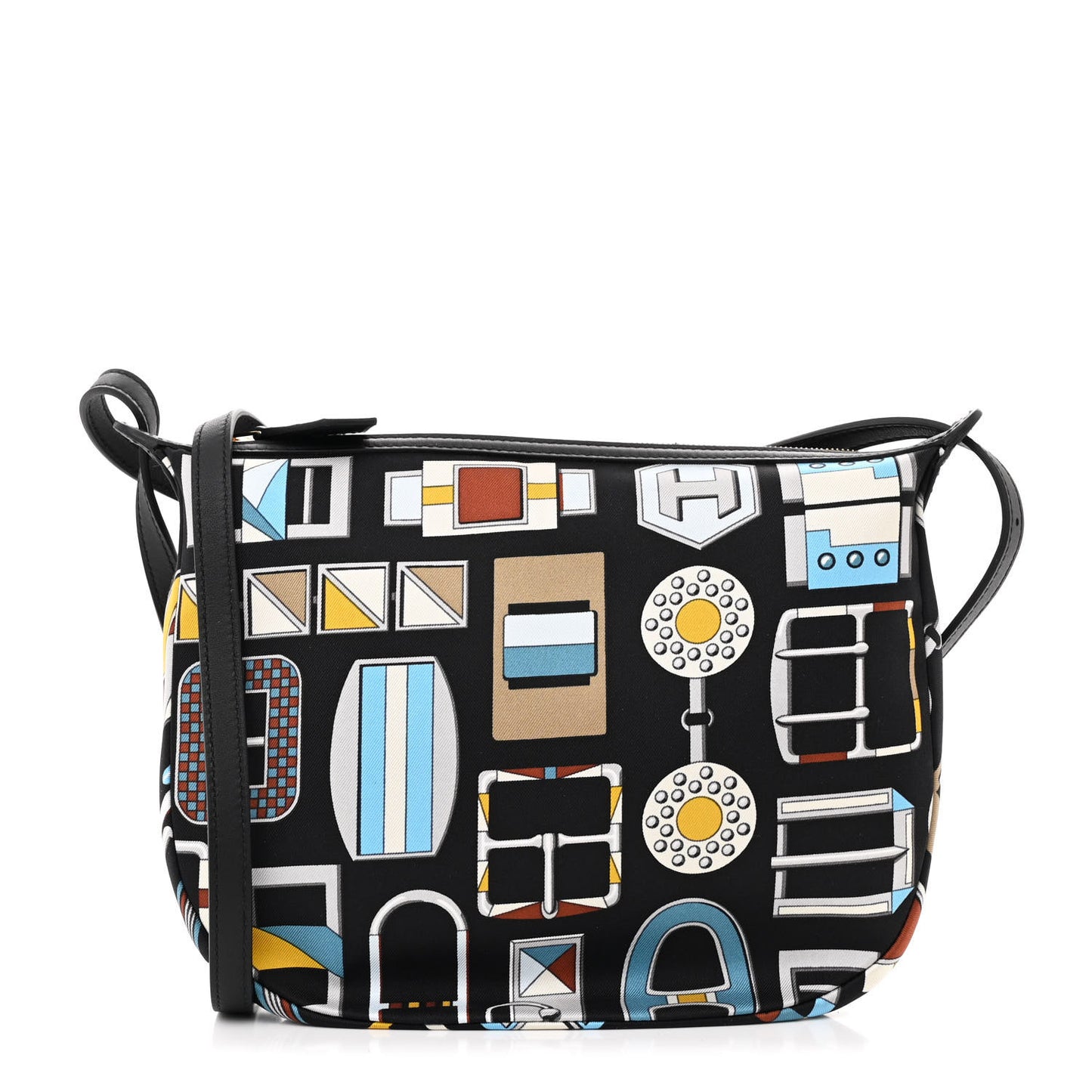 Silk Sursoie To Go Pouch Bleu Marine Craie Black