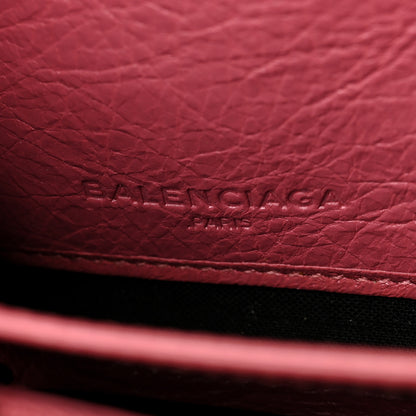 Balenciaga Agneau Classic Hardware Continental Zip Around Wallet Rose Hortensia 6 of 8