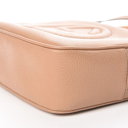 Gucci Pebbled Calfskin Small Soho Disco Bag Camelia 6 of 9