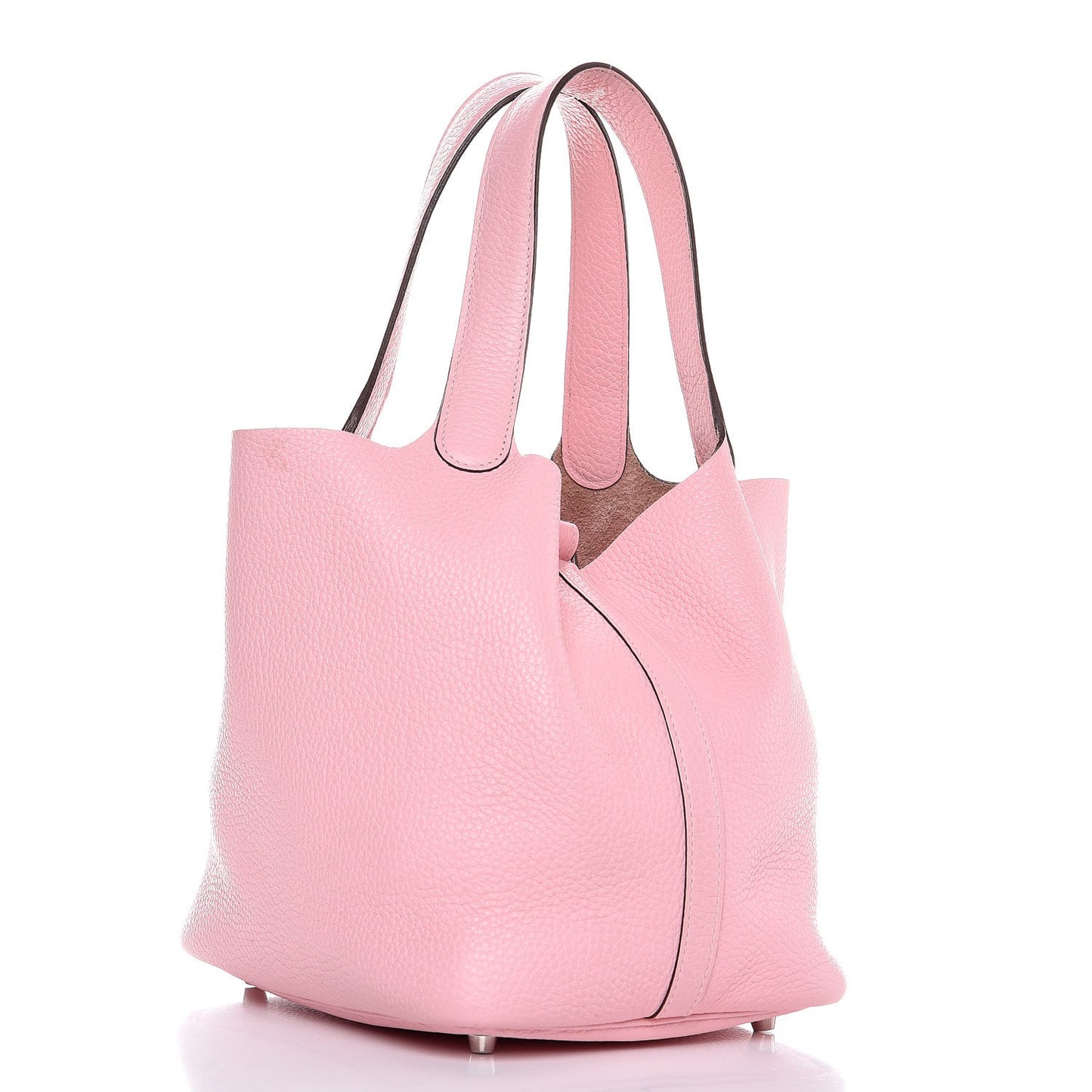 Taurillon Clemence Picotin Lock 22 MM Rose Sakura