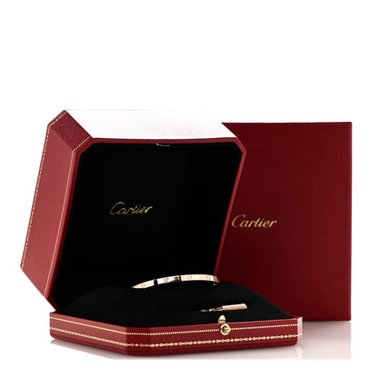 Cartier 18K Pink Gold Small LOVE Bracelet 17 7 of 7