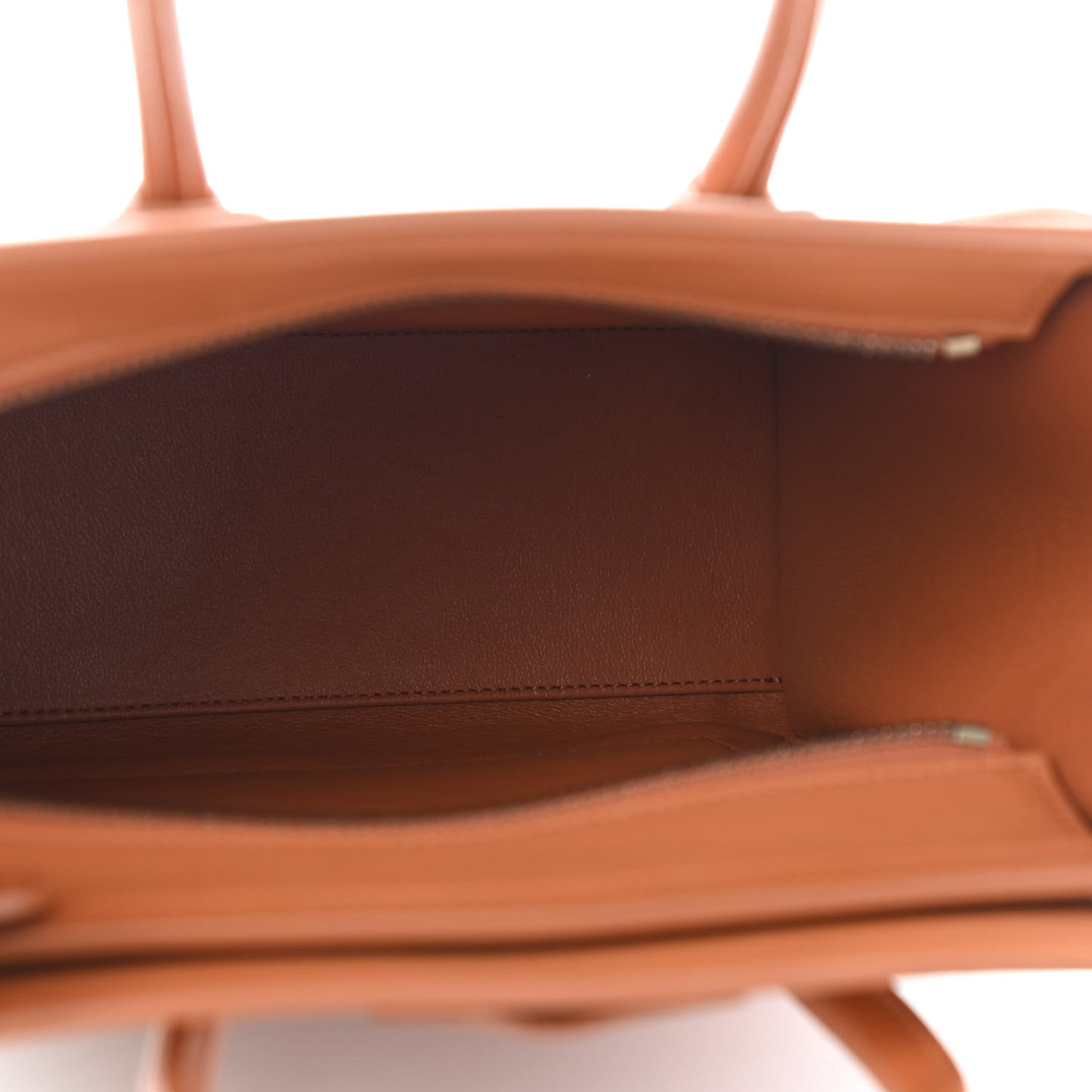 Smooth Calfskin Nano Luggage Light Copper