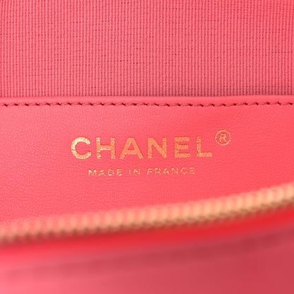 Chanel Lambskin Quilted CC In Love Heart Bag Pink 6 of 10
