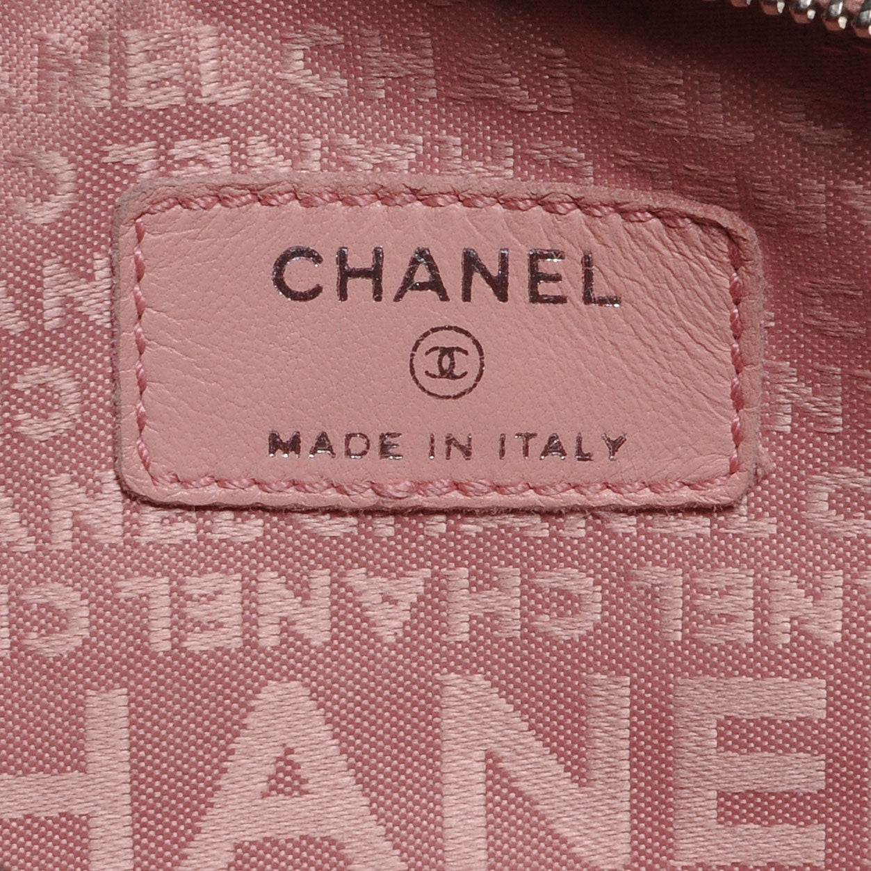 Chanel Lambskin Precious Symbols Pochette Pink 5 of 7