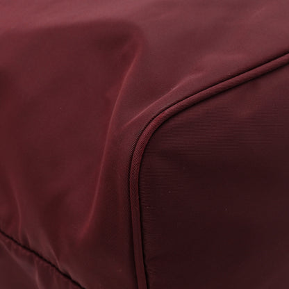Prada Tessuto Nylon Saffiano Tote Bordeaux Etrusco 10 of 13