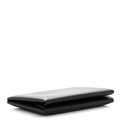 Hermes Epsom Calvi Duo Card Case Black 4 of 8