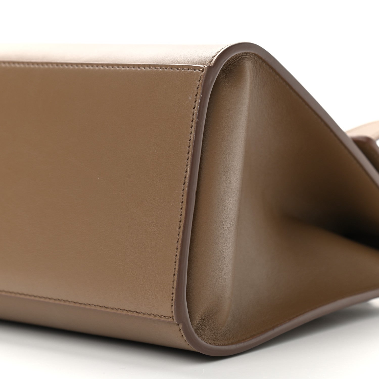 Givenchy Calfskin Large Whip Top Handle Shoulder Bag Taupe 8 of 10