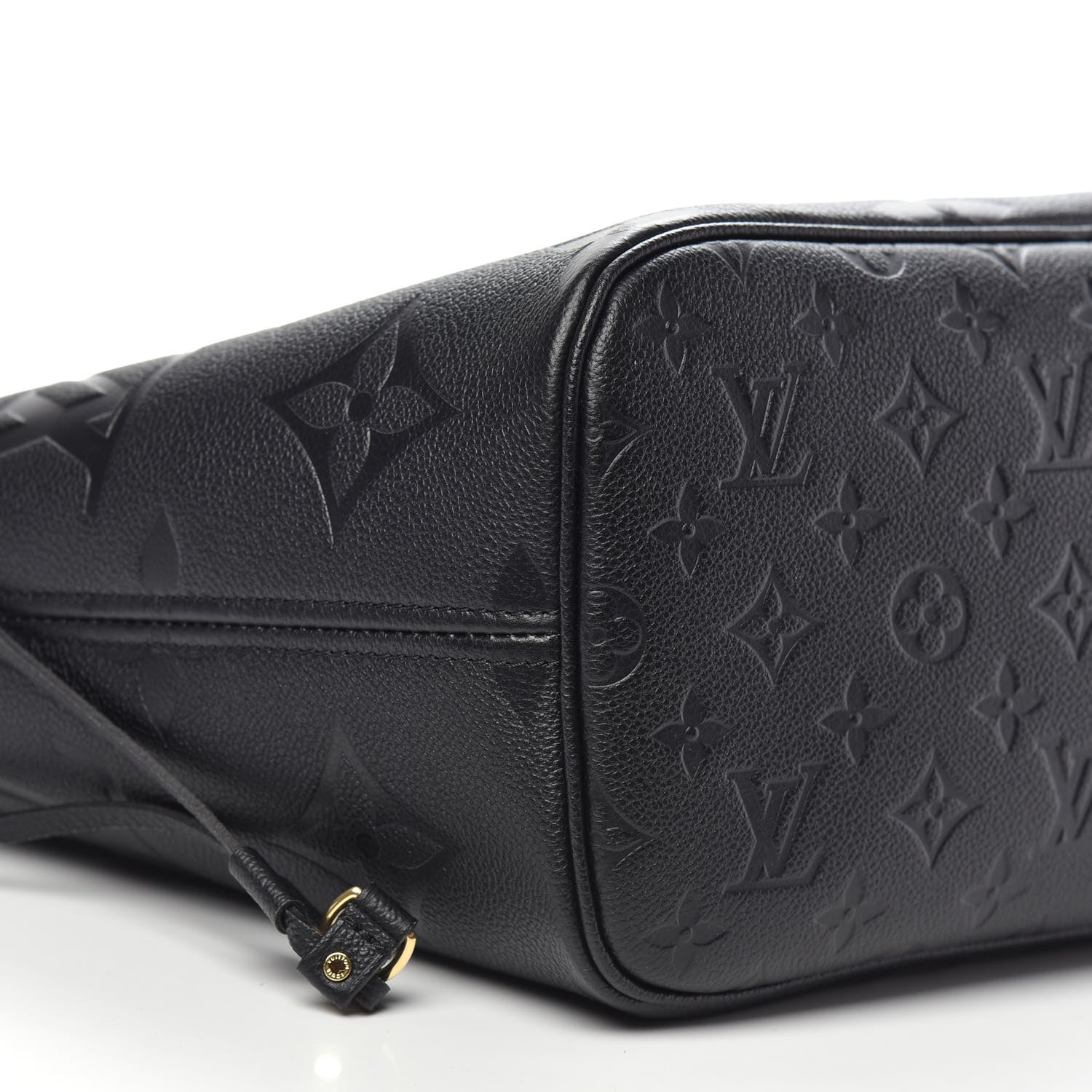 Louis Vuitton Empreinte Monogram Giant Neverfull MM Black 8 of 10