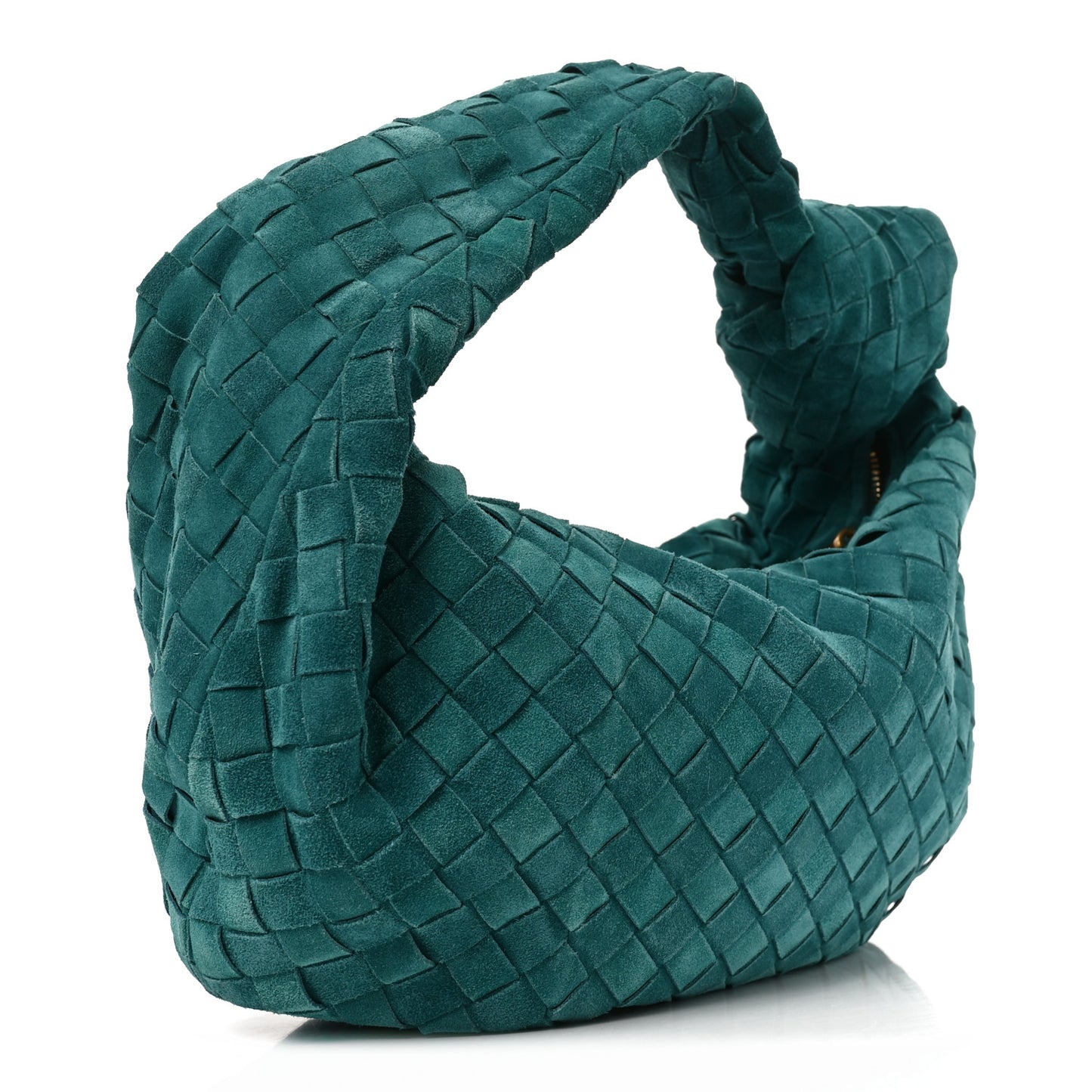 Suede Calfskin Intrecciato Teen Jodie Hobo Scuba