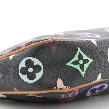 Louis Vuitton Monogram Multicolor Pochette Accessories Black 9 of 12