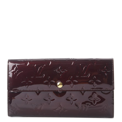 Louis Vuitton Vernis Sarah Wallet Amarante 1 of 9