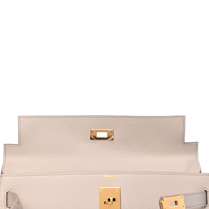 Hermes Evercolor Kelly Retourne 32 Beton 18 of 38