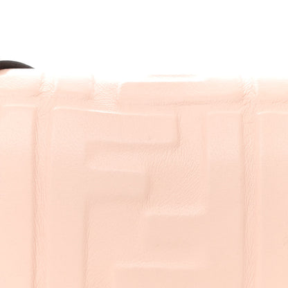Fendi Nappa FF 1974 Embossed Mini Baguette Rosa Confetto 9 of 11