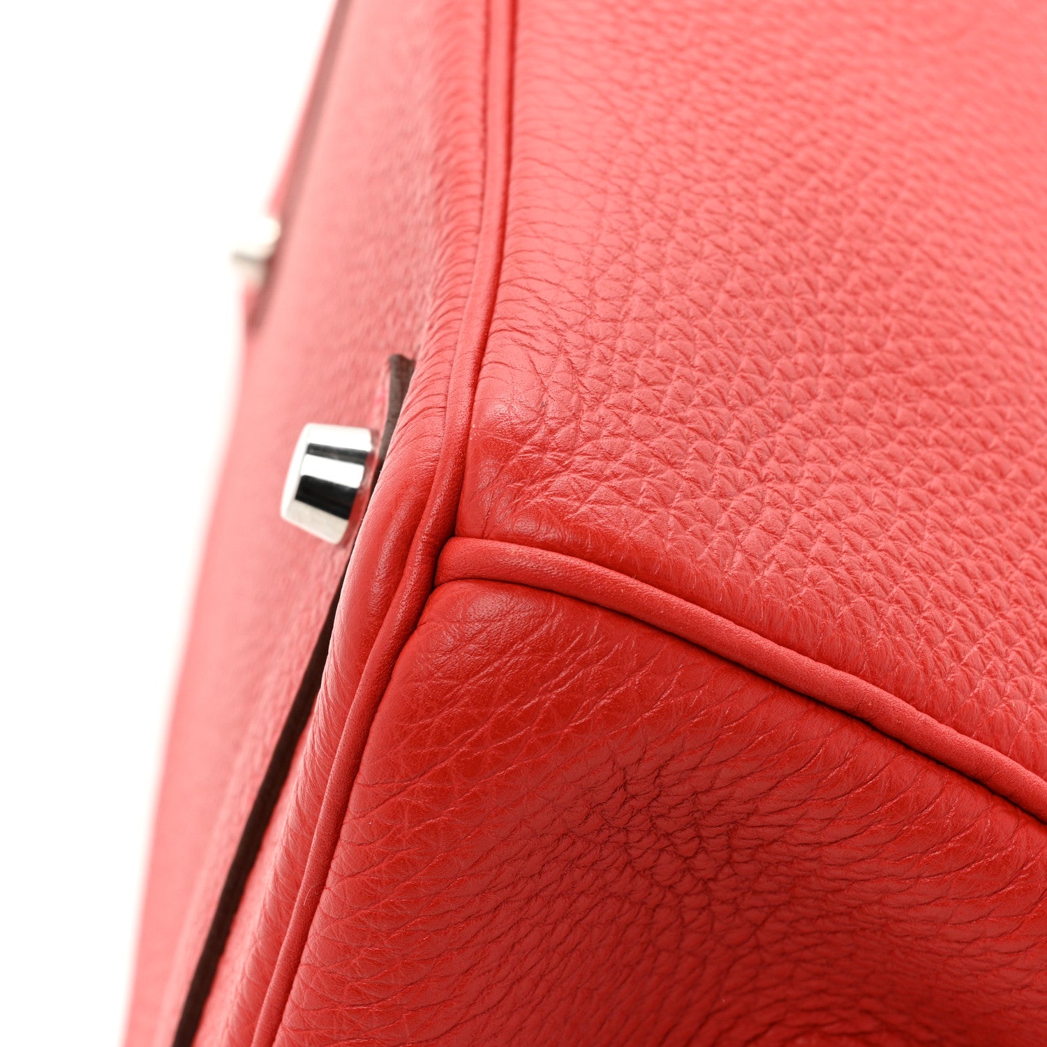 Hermes Togo Birkin 35 Rouge Casaque 11 of 13
