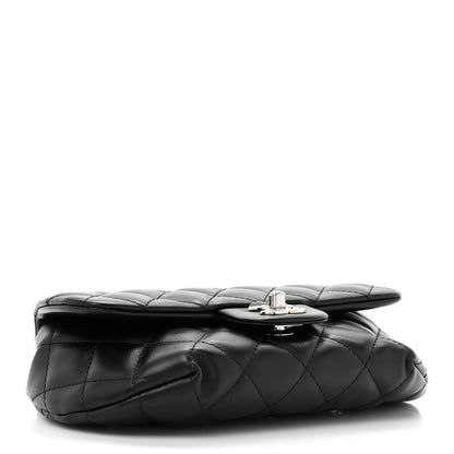 Chanel Calfskin Quilted CC Uniform Flap Belt Bag Black 4 of 9