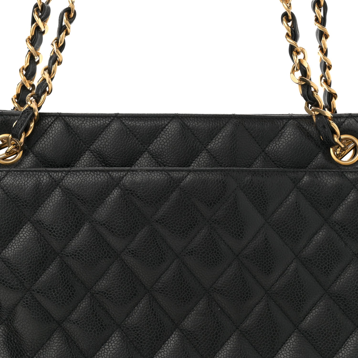 Chanel Caviar Quilted Shoulder Bag Black 10 of 13