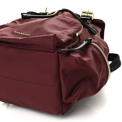 Burberry Nylon Small Rucksack Backpack Burgundy Red 10 of 10