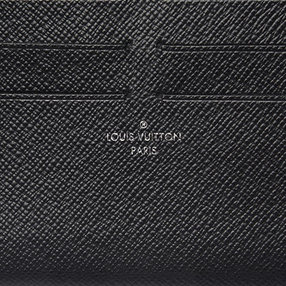 Louis Vuitton Calfskin Felicie Chain Wallet Card Holder Insert Black 6 of 6