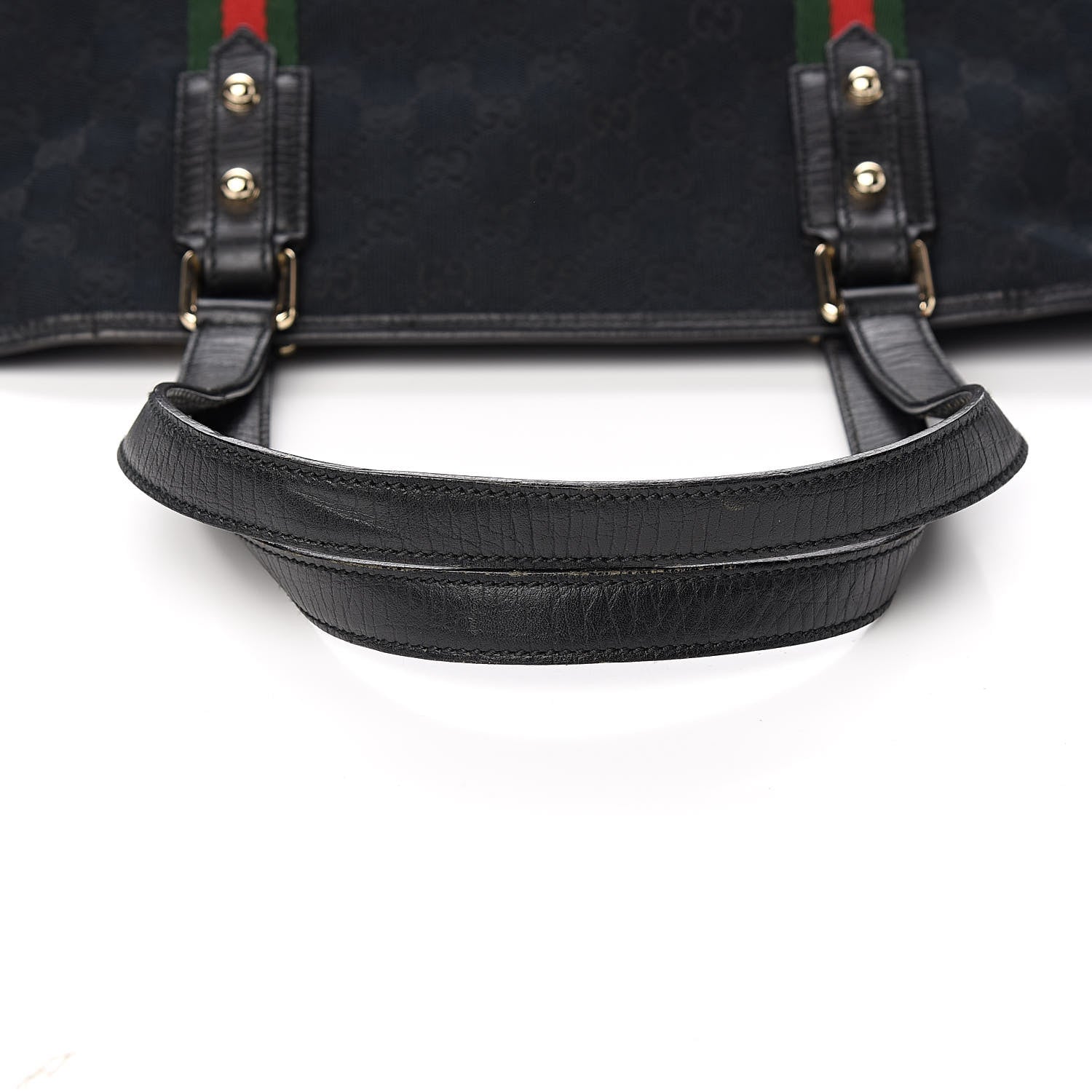 Gucci Monogram Large Jolicoeur Tote Black 16 of 17