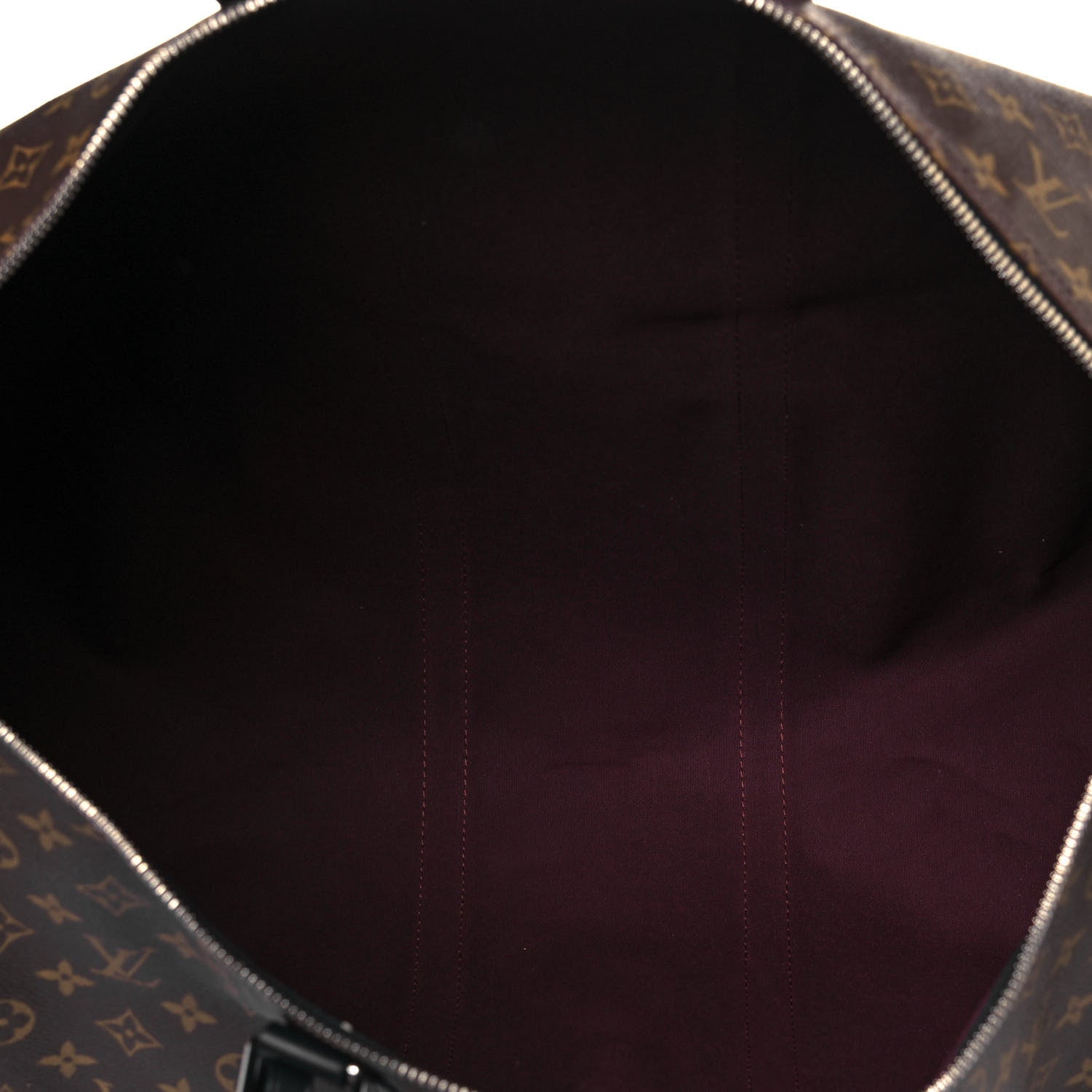 Louis Vuitton Monogram Macassar Keepall Bandouliere 55 5 of 13