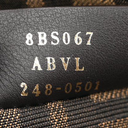 Fendi Vitello King Plexiglass Logo Embossed Mini By The Way Top Handle Boston Bag Black 7 of 10
