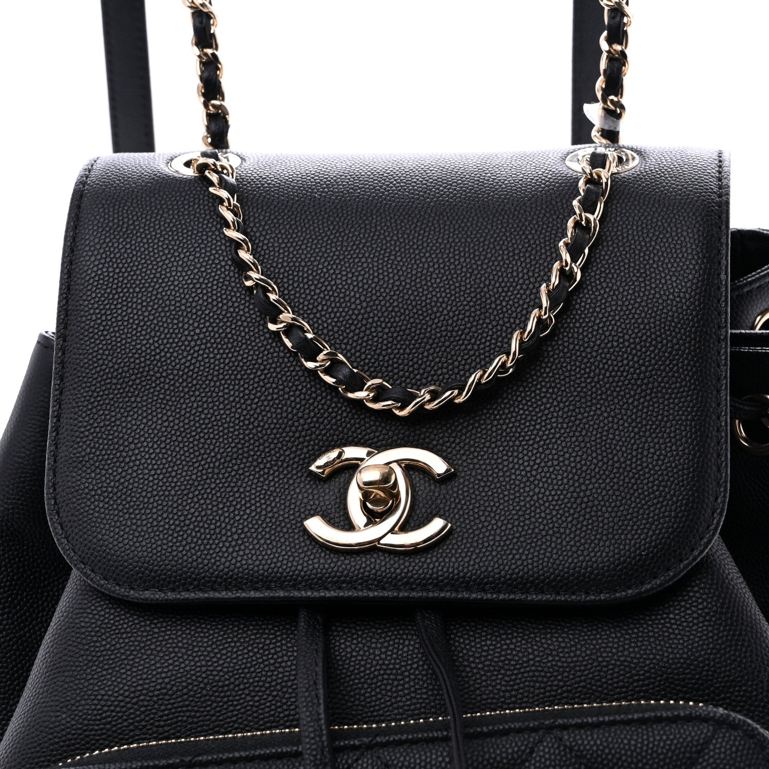 Chanel Caviar Quilted Business Affinity Backpack Black 8 of 11