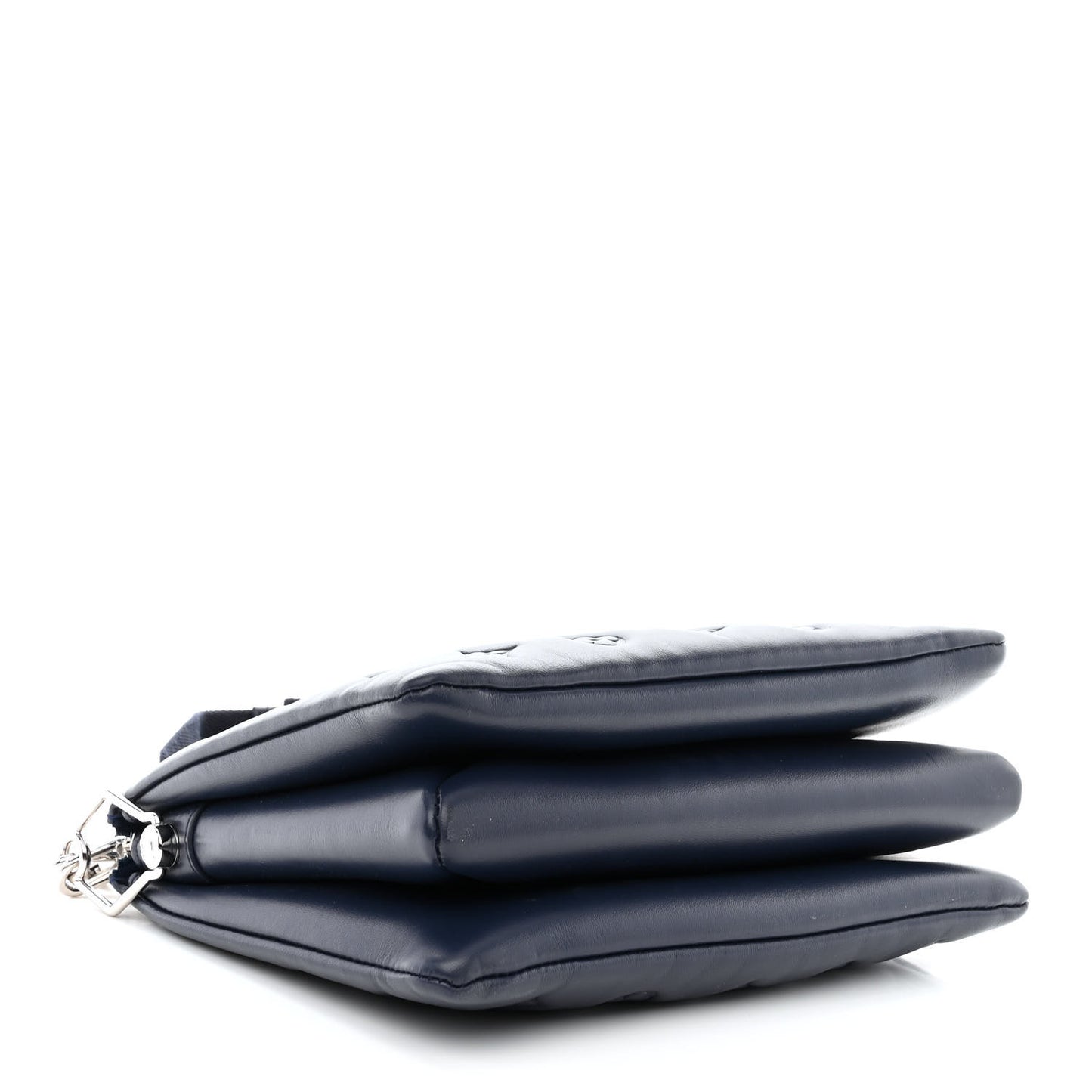 Lambskin Embossed Monogram Coussin PM Navy
