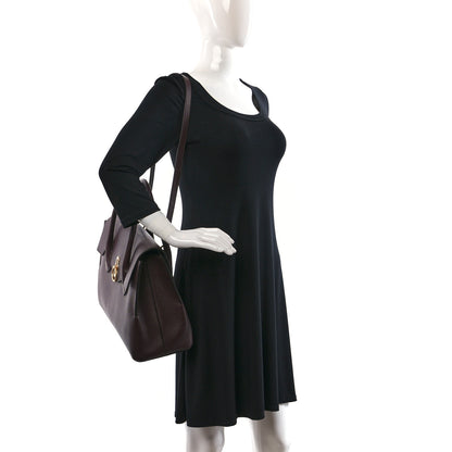 Mulberry Small Classic Grain Calfskin Seaton Oxblood 2 of 9