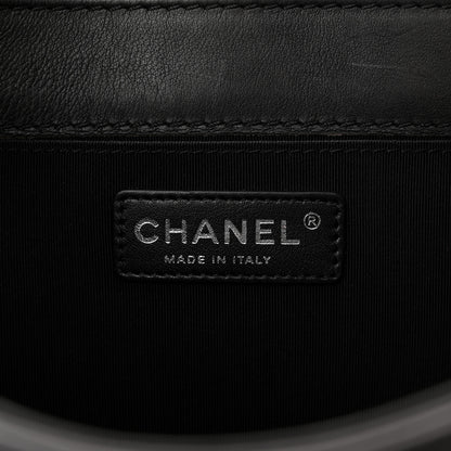Chanel Calfskin Medium Boy Reverso Flap Black 6 of 10