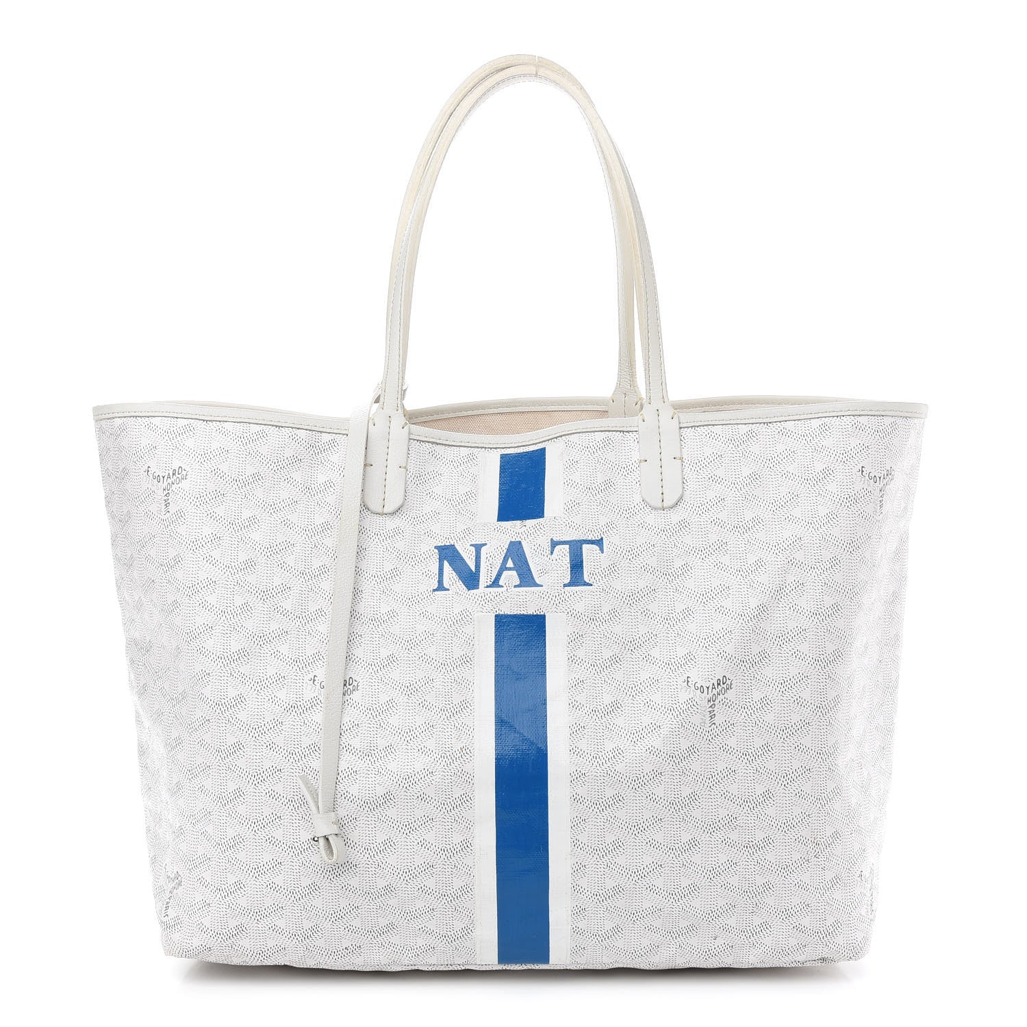 Goyard Goyardine Saint Louis PM White 1 of 10