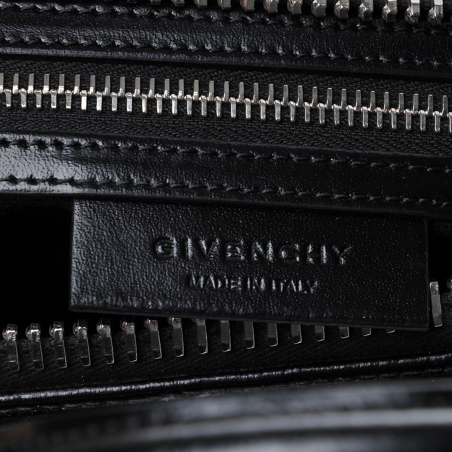 Givenchy Shiny Lord Calfskin Small Antigona Black 7 of 8