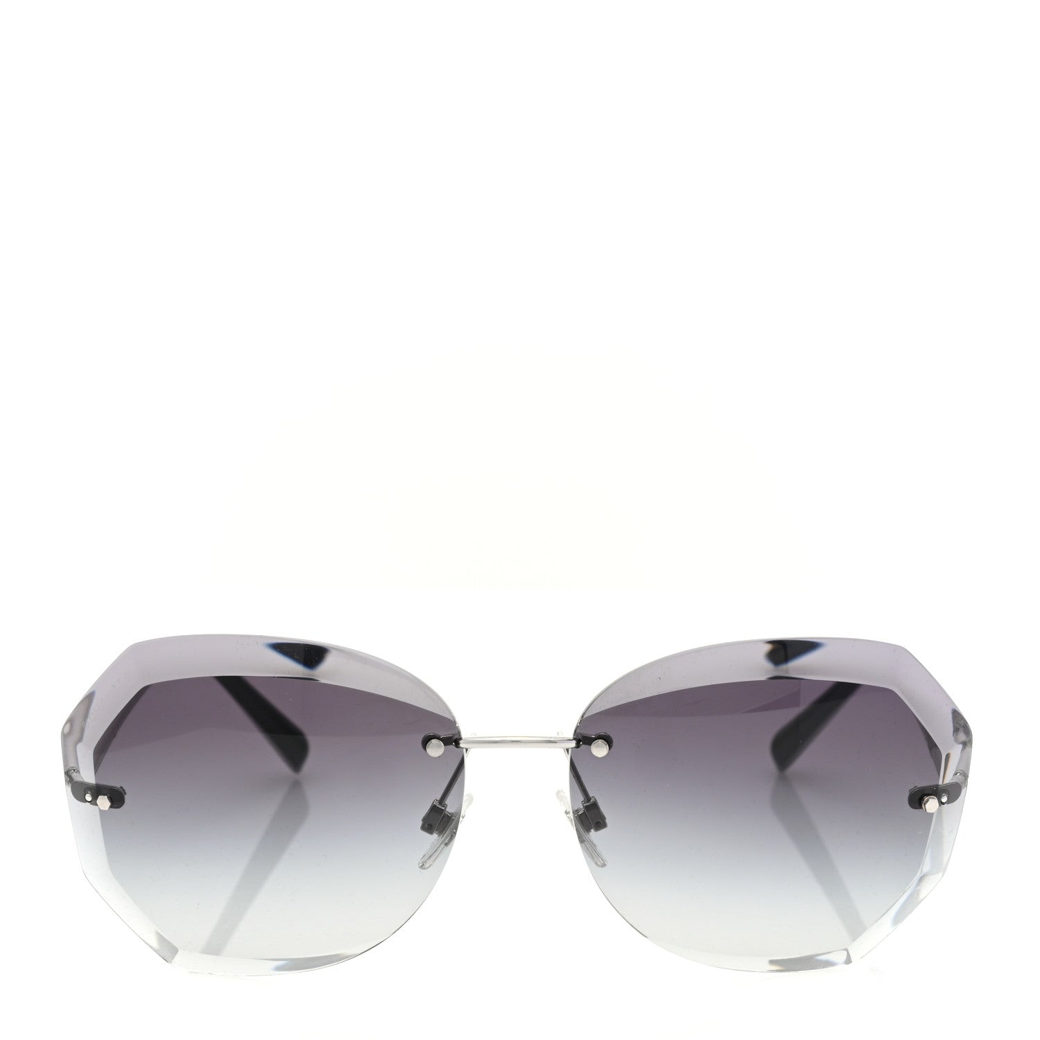 Chanel Metal Spring Round Sunglasses 4220 Silver 2 of 7