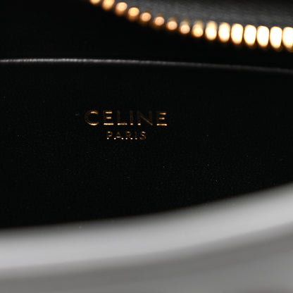Celine Patent Calfskin Medium Tilly Triomphe Shoulder Bag Black 6 of 9