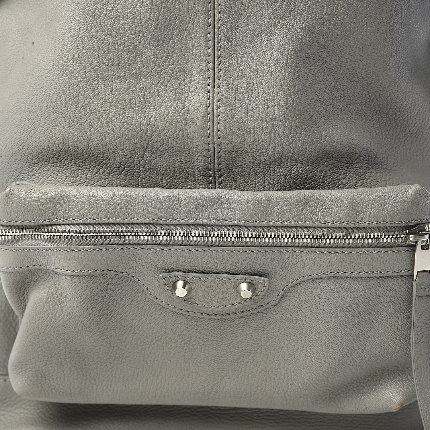 Balenciaga Chevre Classic Hardware Backpack Gray 17 of 18