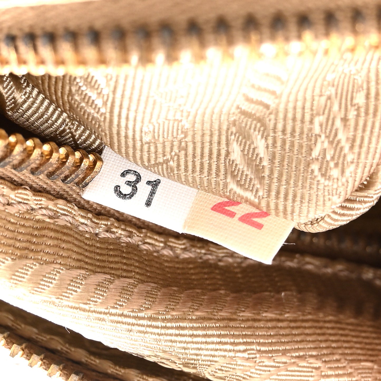 Saffiano Perforated Striped Shoulder Bag Pink Yellow Black