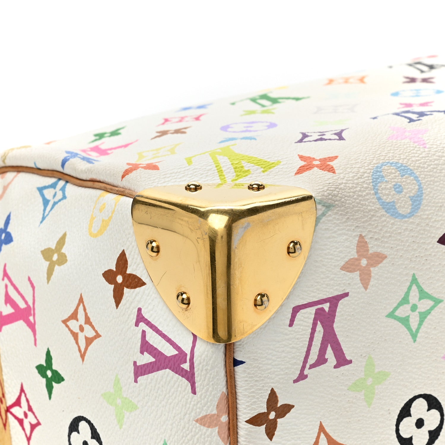 Louis Vuitton Monogram Multicolor Speedy 30 White 14 of 21