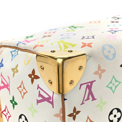 Louis Vuitton Monogram Multicolor Speedy 30 White 14 of 21