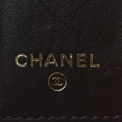 Chanel Lambskin Quilted 4 Key Holder Black 6 of 9
