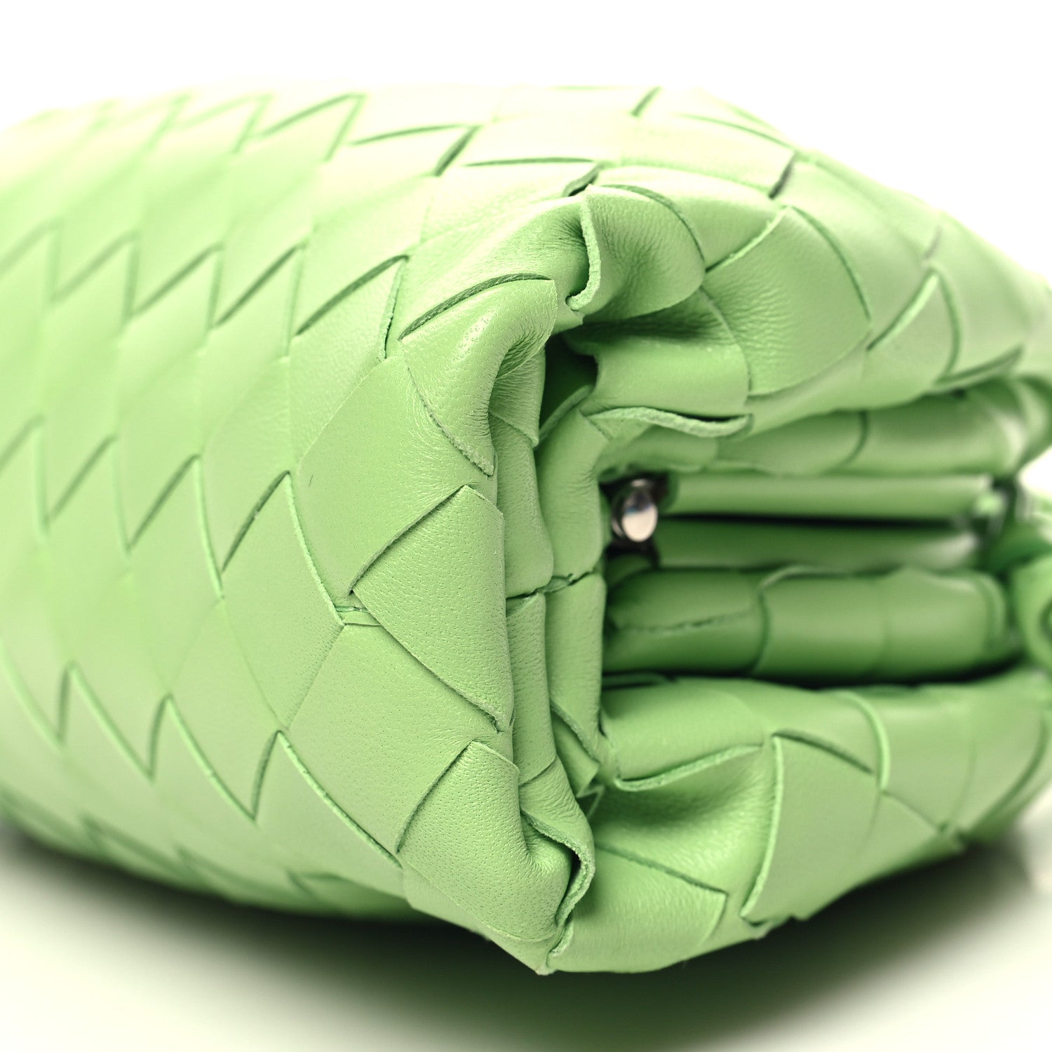 Bottega Veneta Nappa Intrecciato The Mini Pouch Pistachio 10 of 10