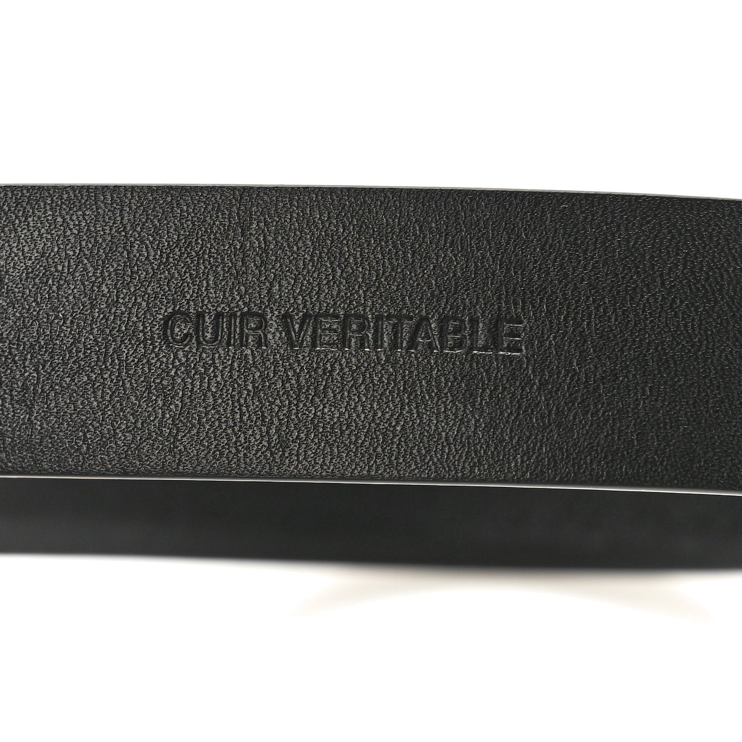 Calfskin CC Chain Vintage Allure Logo Belt 75 30 Black