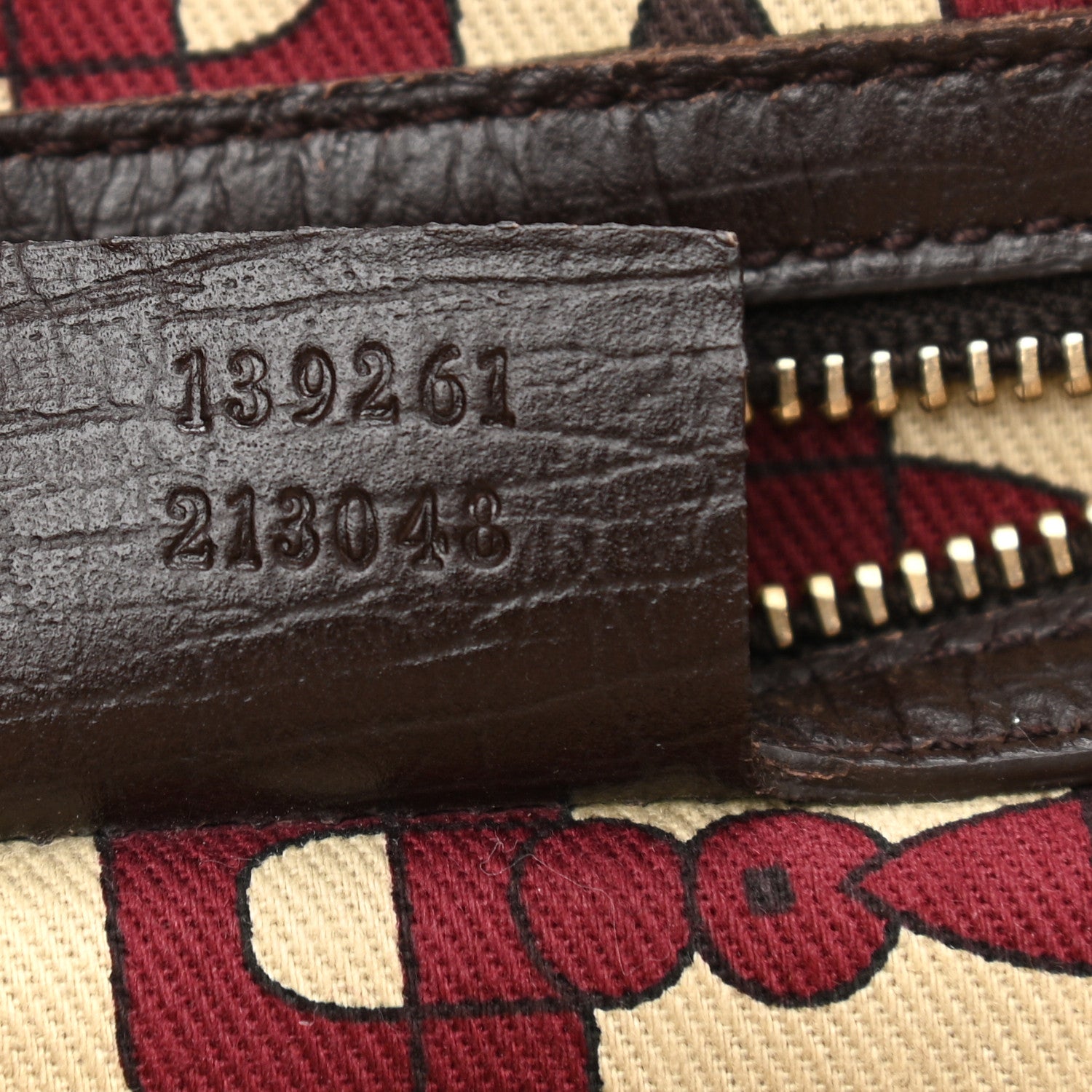 Gucci Monogram Small Jolicoeur Tote Dark Brown 6 of 10