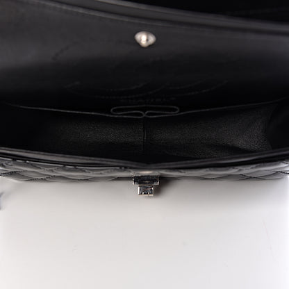 Chanel Patent Quilted 2.55 Reissue 227 Flap Black 5 of 12