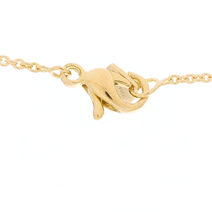 Chanel 18K Yellow Gold Coco Crush Round Pendant Necklace 2 of 9