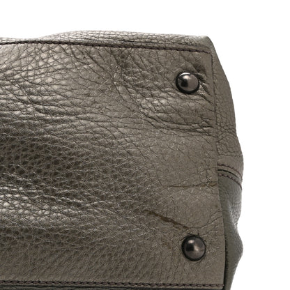 Gucci Metallic Cellarius Calfskin Small Soho Top Handle Satchel Sasso 13 of 15