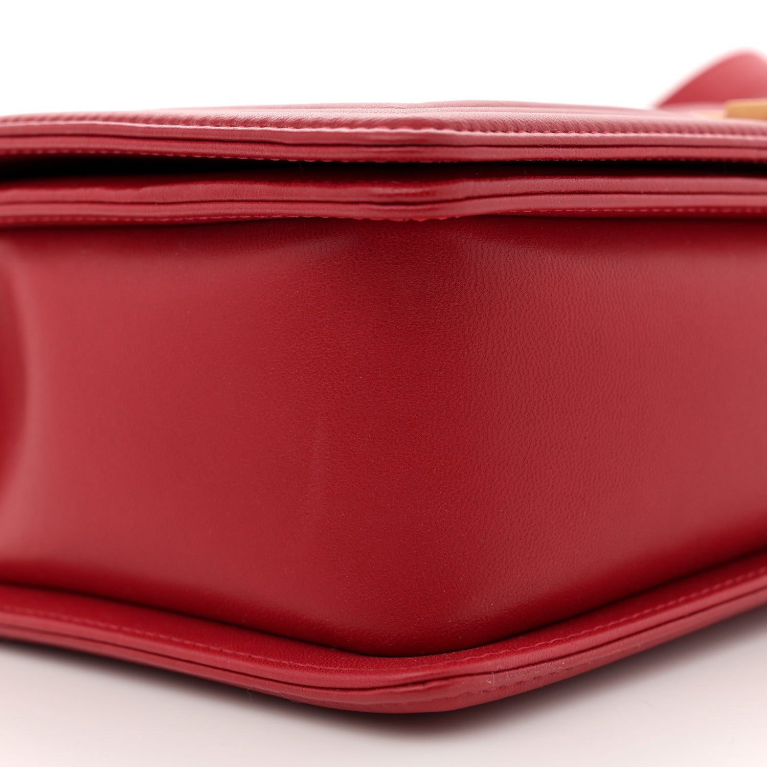 Chanel Lambskin Quilted New Medium Boy Flap Red 9 of 13