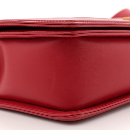 Chanel Lambskin Quilted New Medium Boy Flap Red 9 of 13