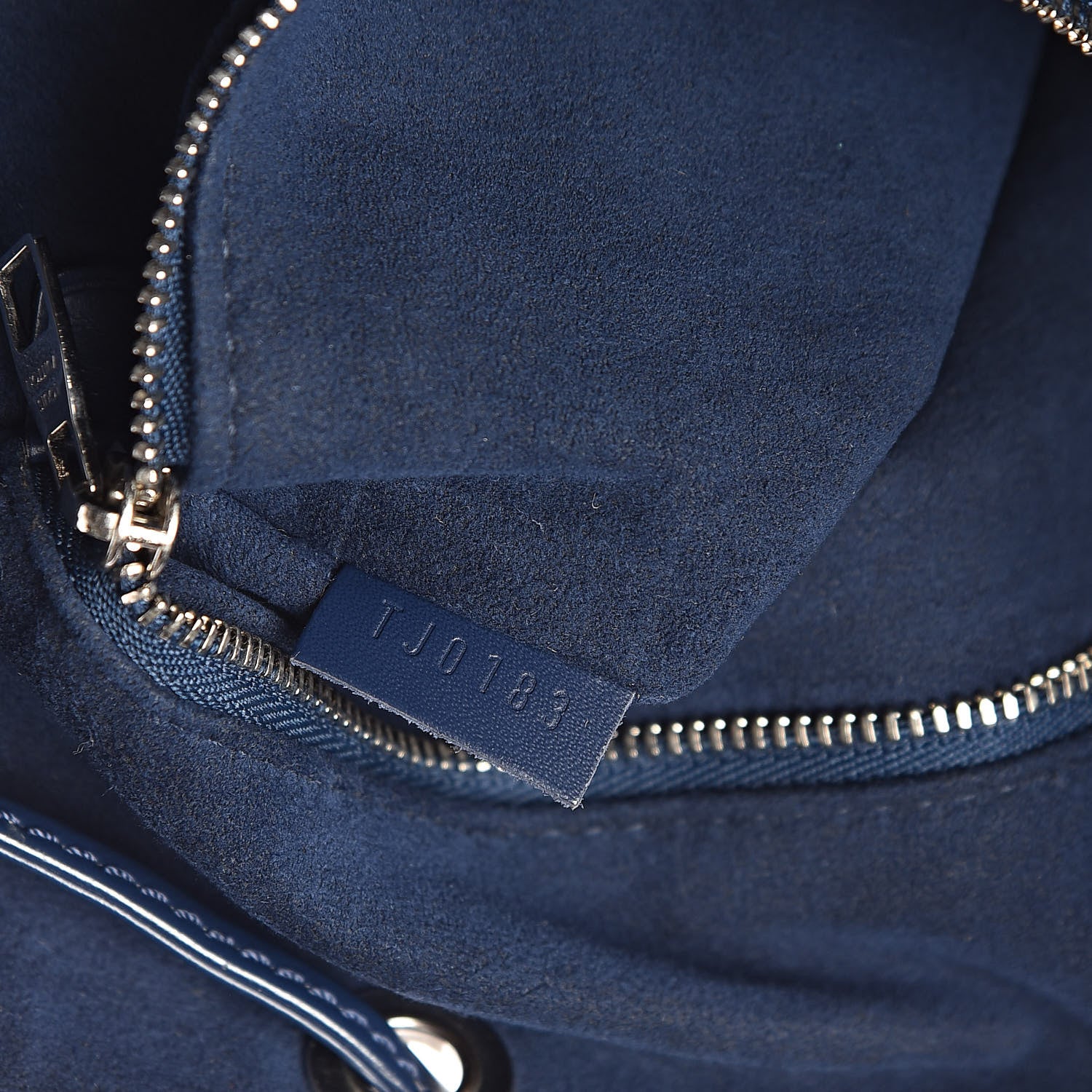 Louis Vuitton Epi Petit Bi-Color Noe Ivory Indigo 6 of 16