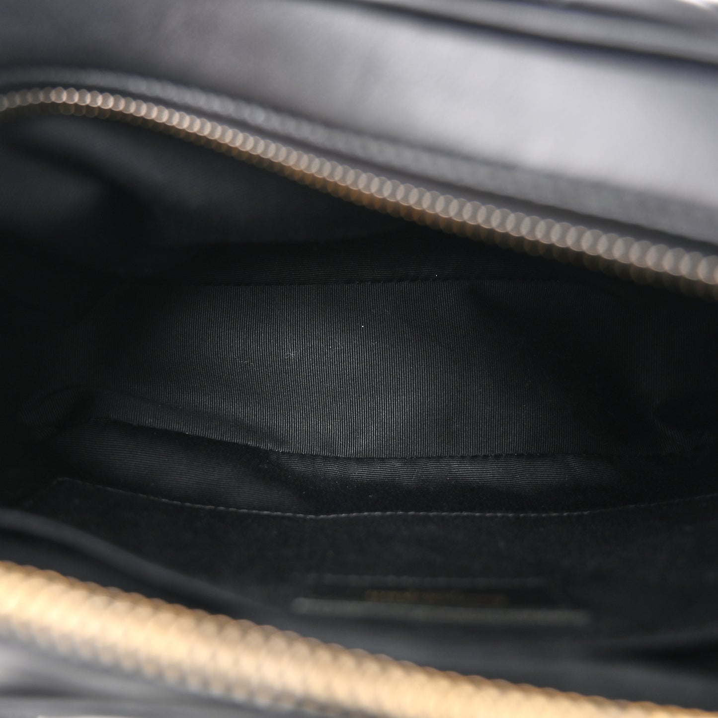 Calfskin Matelasse Monogram Lou Camera Bag Black