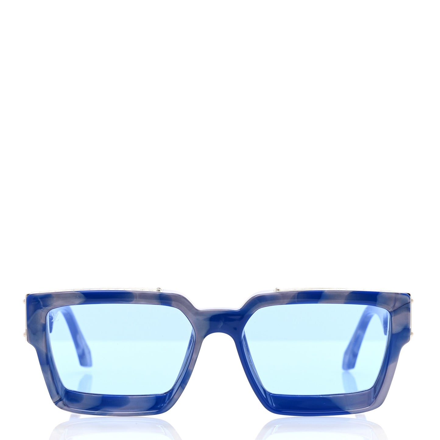Acetate 1.1 Millionaires Sunglasses Z1560E Blue Marble