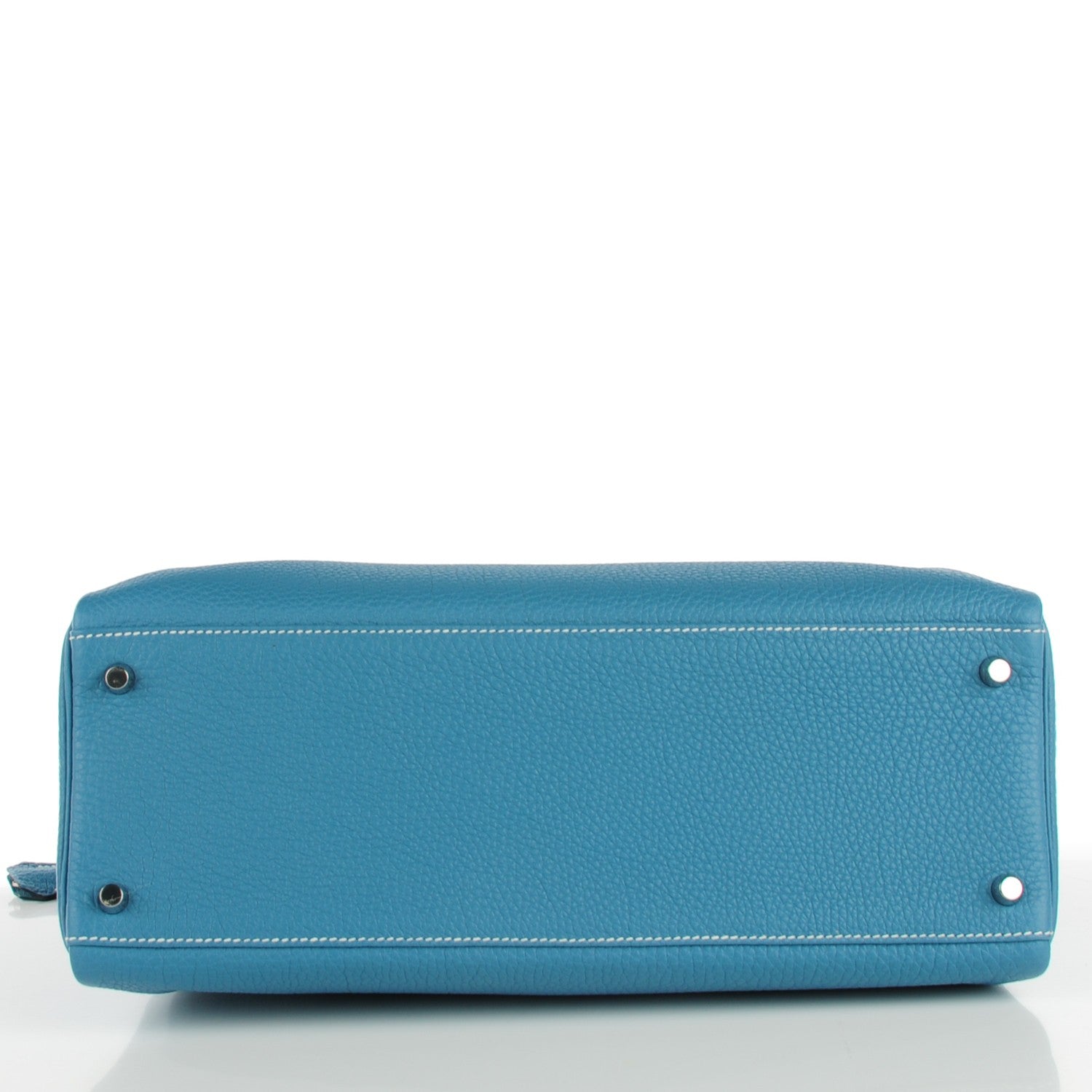 Hermes Togo Kelly Retourne 35 Blue Jean 9 of 20